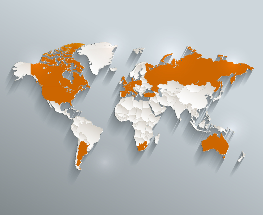 Global Initiative map